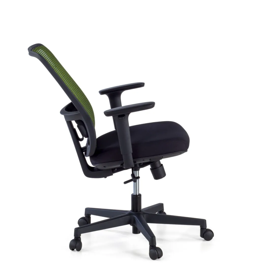 Silla de oficina profesional Sugar black, uso 8 horas