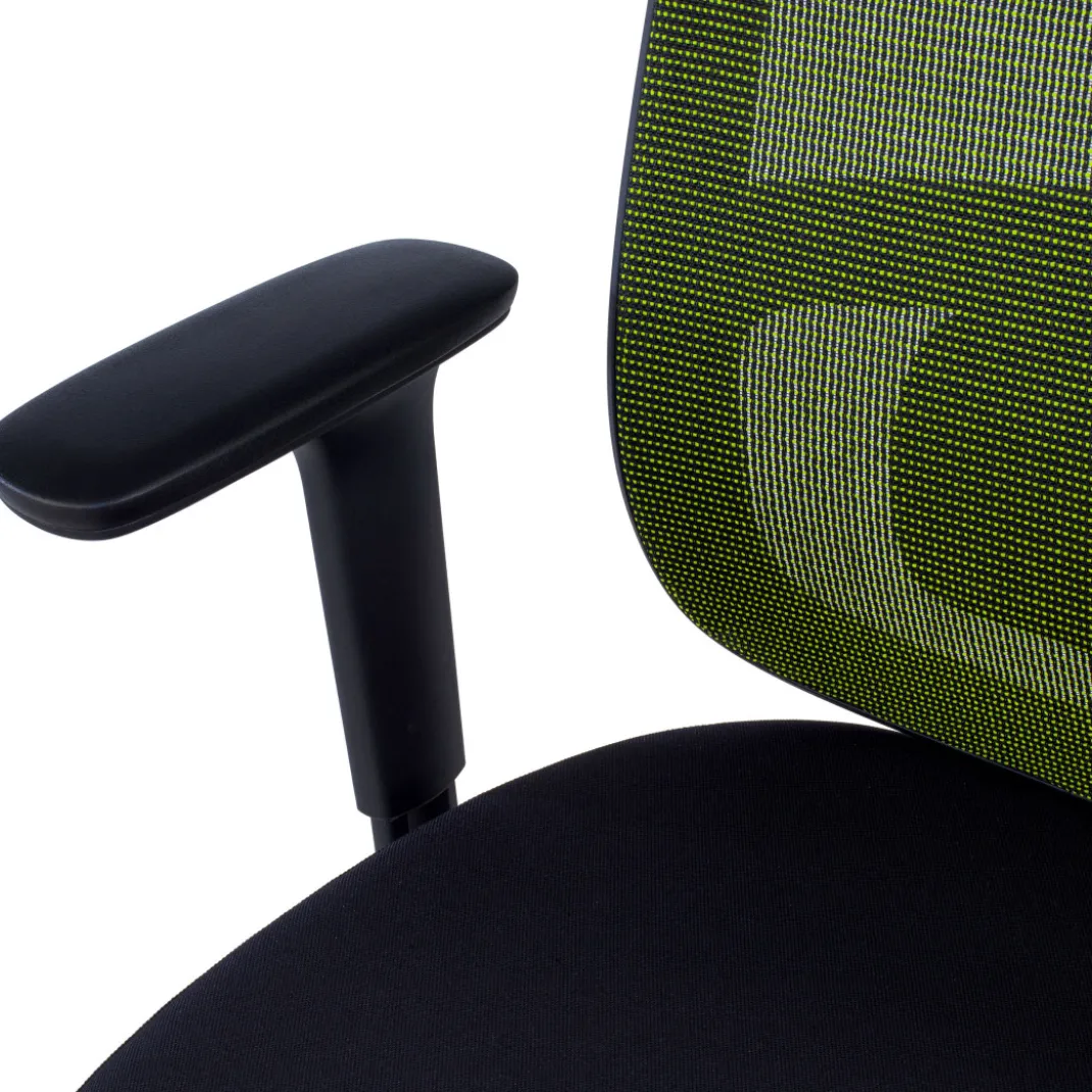 Silla de oficina profesional Sugar black, uso 8 horas