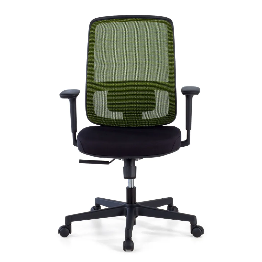 Silla de oficina profesional Sugar black, uso 8 horas