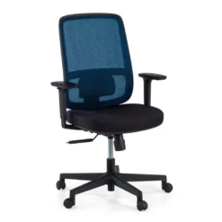 Silla de oficina profesional Sugar black, uso 8 horas