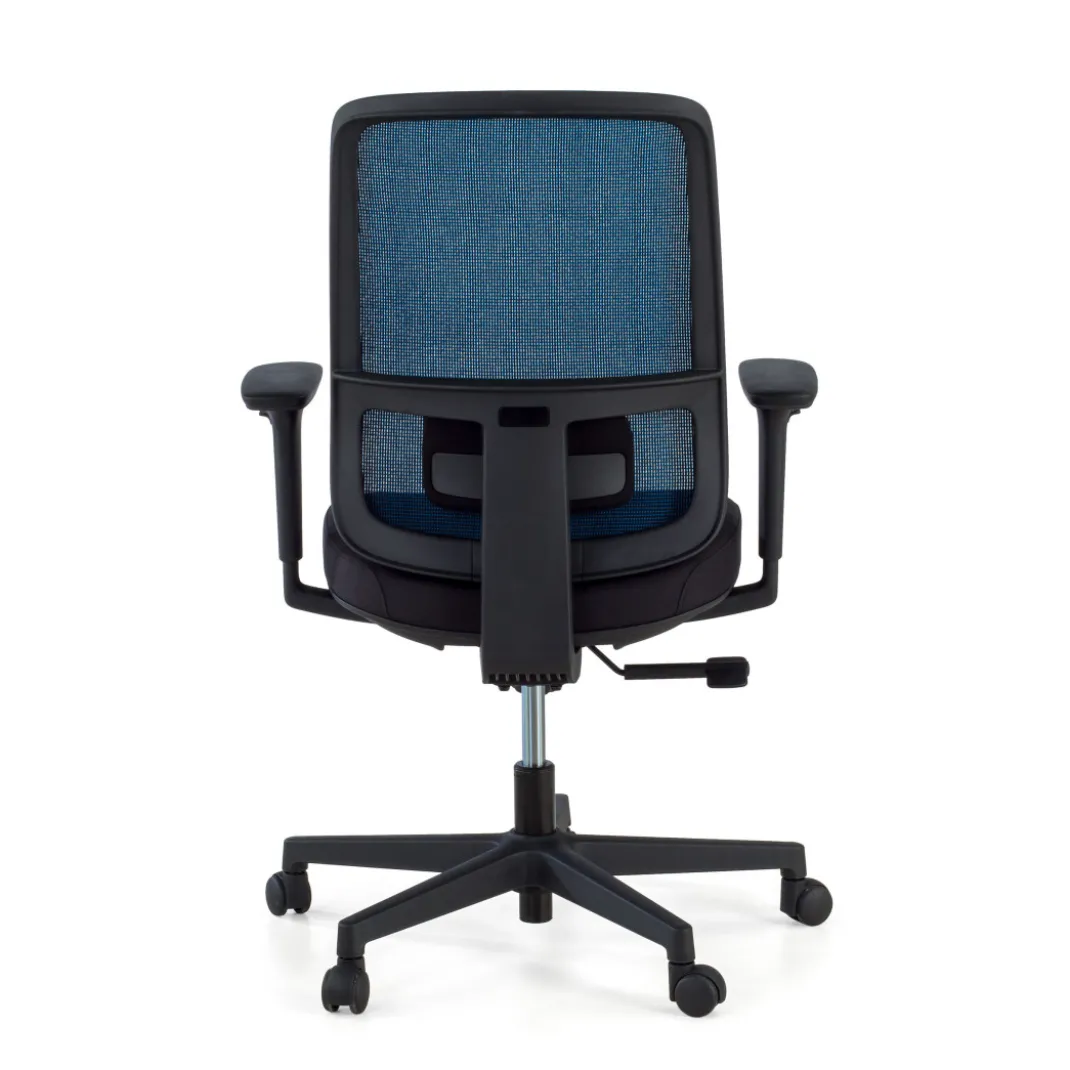 Silla de oficina profesional Sugar black, uso 8 horas