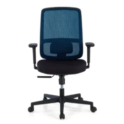 Silla de oficina profesional Sugar black, uso 8 horas