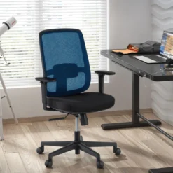 Silla de oficina profesional Sugar black, uso 8 horas