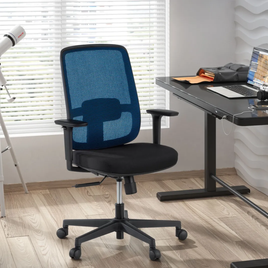 Silla de oficina profesional Sugar black, uso 8 horas