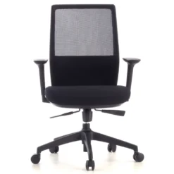 Silla de oficina Wind, respaldo ergonómico, brazos 3D, red