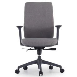 Silla de oficina Wind, respaldo regulable, brazos 3D, tapizado