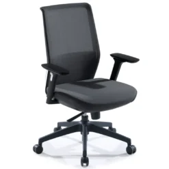 Silla de oficina Wind, respaldo ergonómico, brazos 3D, red