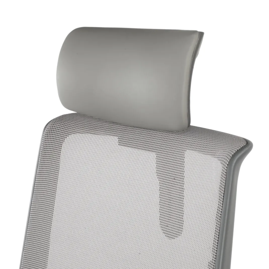 Silla de oficina Wind, respaldo ergonómico, brazos 3D, reposacabezas