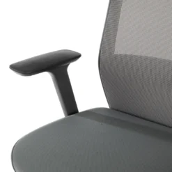 Silla de oficina Wind, respaldo ergonómico, brazos 3D, reposacabezas