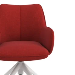 Silla de reuniones con ruedas Gala, estructura giratoria