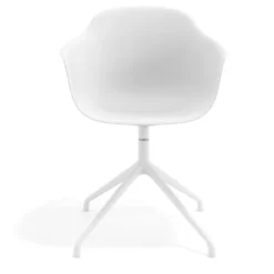 Silla de reuniones Elisa, base piramidal