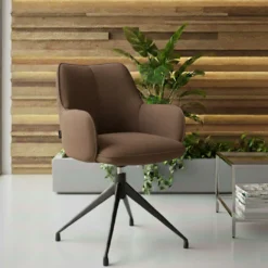 Silla de reuniones Gala, estructura giratoria