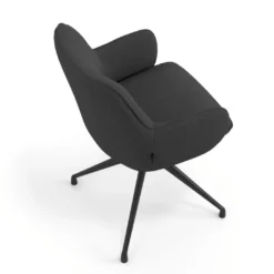 Silla de reuniones Gala, estructura giratoria