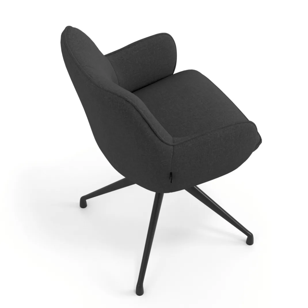 Silla de reuniones Gala, estructura giratoria