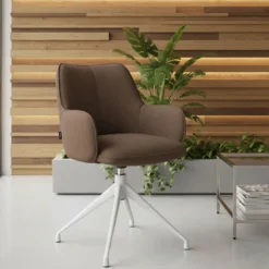 Silla de reuniones Gala, estructura giratoria