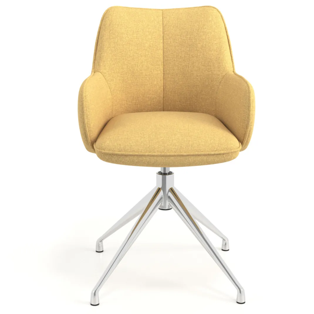 Silla de reuniones Gala, estructura giratoria