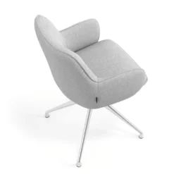 Silla de reuniones Gala, estructura giratoria
