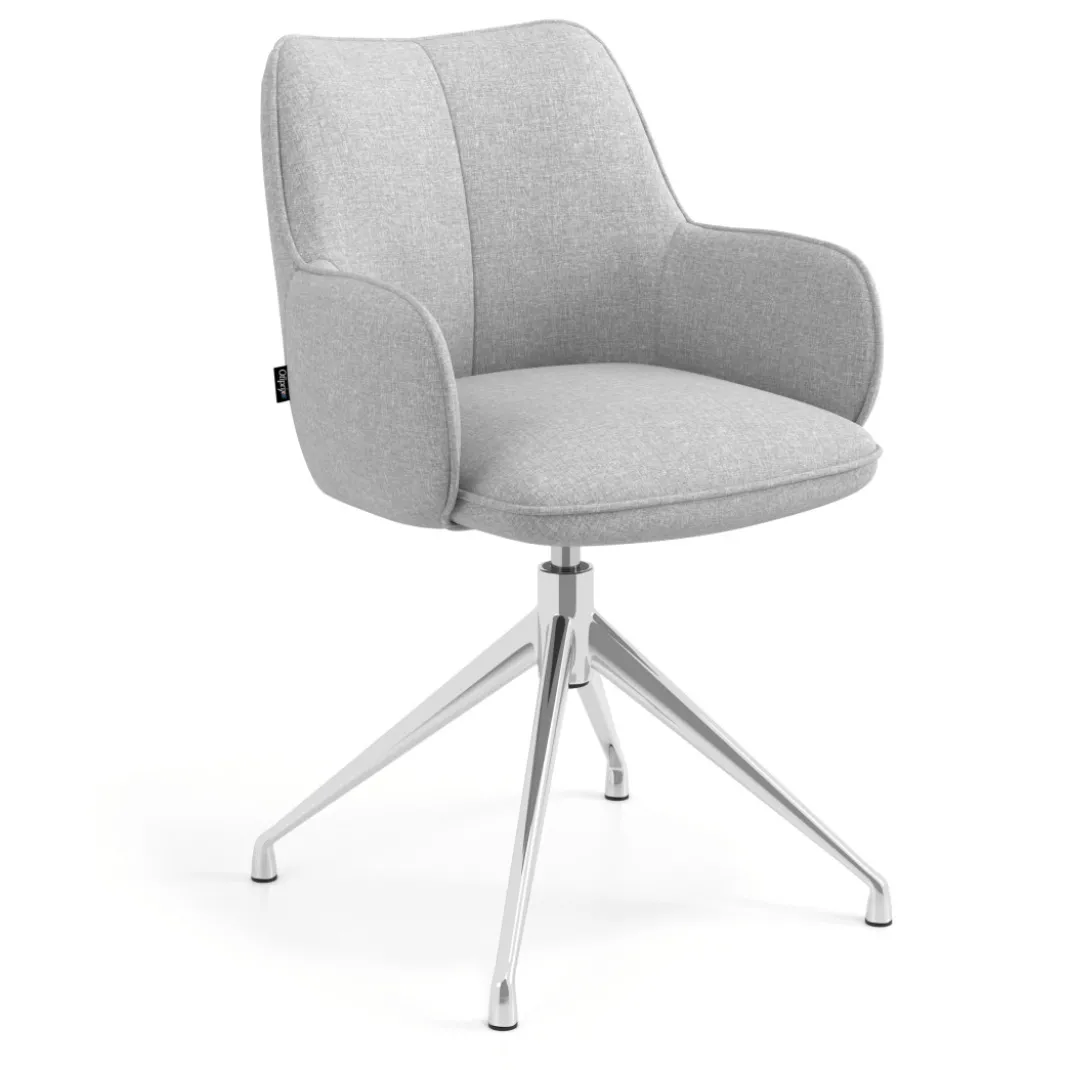 Silla de reuniones Gala, estructura giratoria
