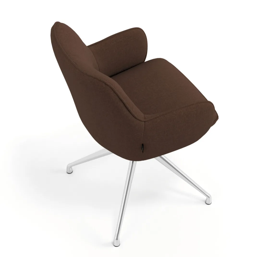 Silla de reuniones Gala, estructura giratoria