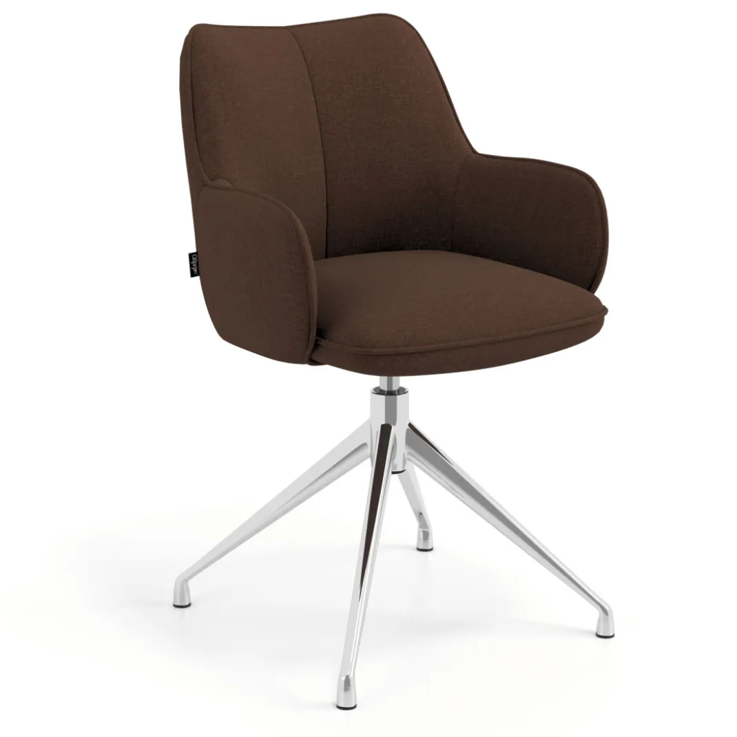 Silla de reuniones Gala, estructura giratoria