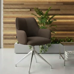 Silla de reuniones Gala, estructura giratoria