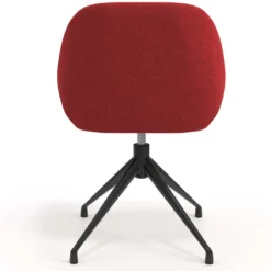 Silla de reuniones Moon Base de aluminio giratoria
