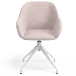 Silla de reuniones Moon Base de aluminio giratoria