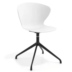 Silla de reuniones Wendy, base piramidal