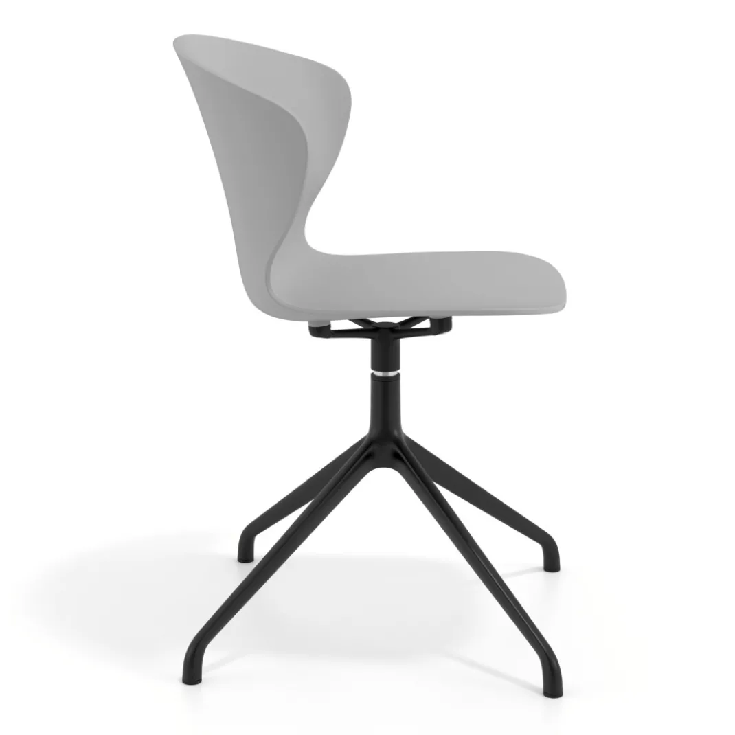 Silla de reuniones Wendy, base piramidal