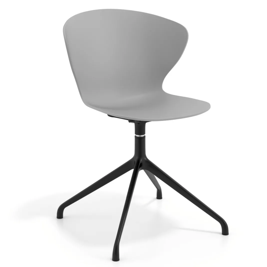 Silla de reuniones Wendy, base piramidal
