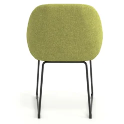 Silla de visitante Moon estructura patin