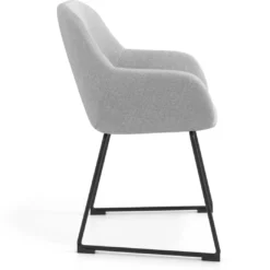 Silla de visitante Moon estructura patin