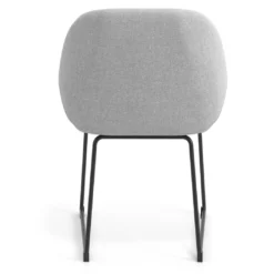 Silla de visitante Moon estructura patin