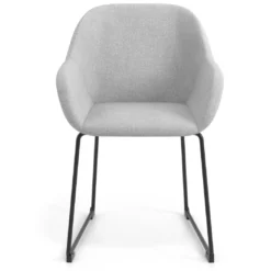 Silla de visitante Moon estructura patin