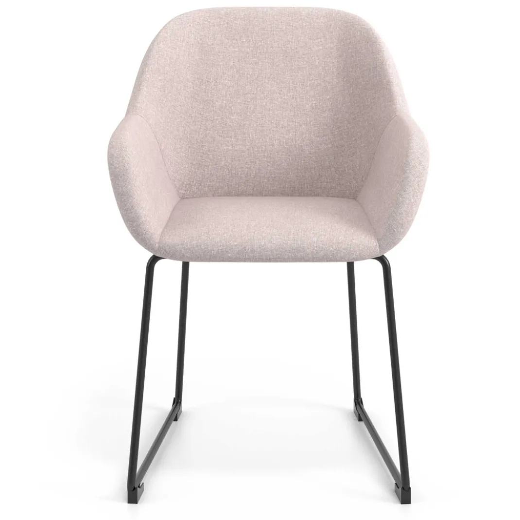 Silla de visitante Moon estructura patin