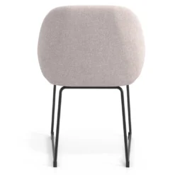 Silla de visitante Moon estructura patin
