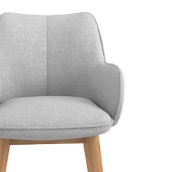 Silla de visitas Gala, estructura 4 patas, base de madera
