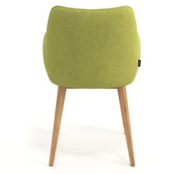Silla de visitas Gala, estructura 4 patas, base de madera