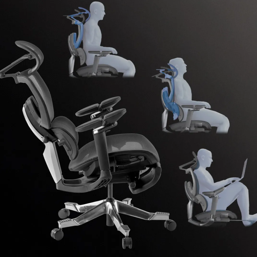 Silla ergonómica de alta gama Erghos X4 Pro, máximas prestaciones