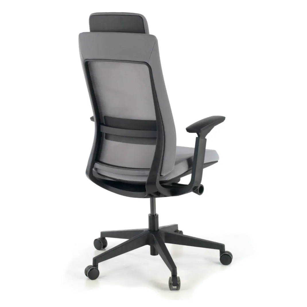 Silla Ergonómica de Oficina Reflect black