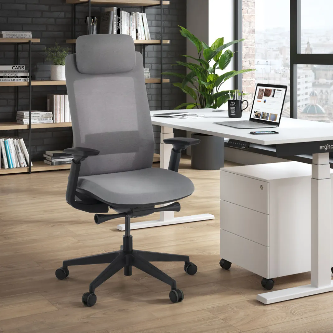 Silla Ergonómica de Oficina Reflect black