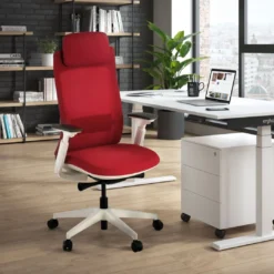 Silla Ergonómica de Oficina Reflect white