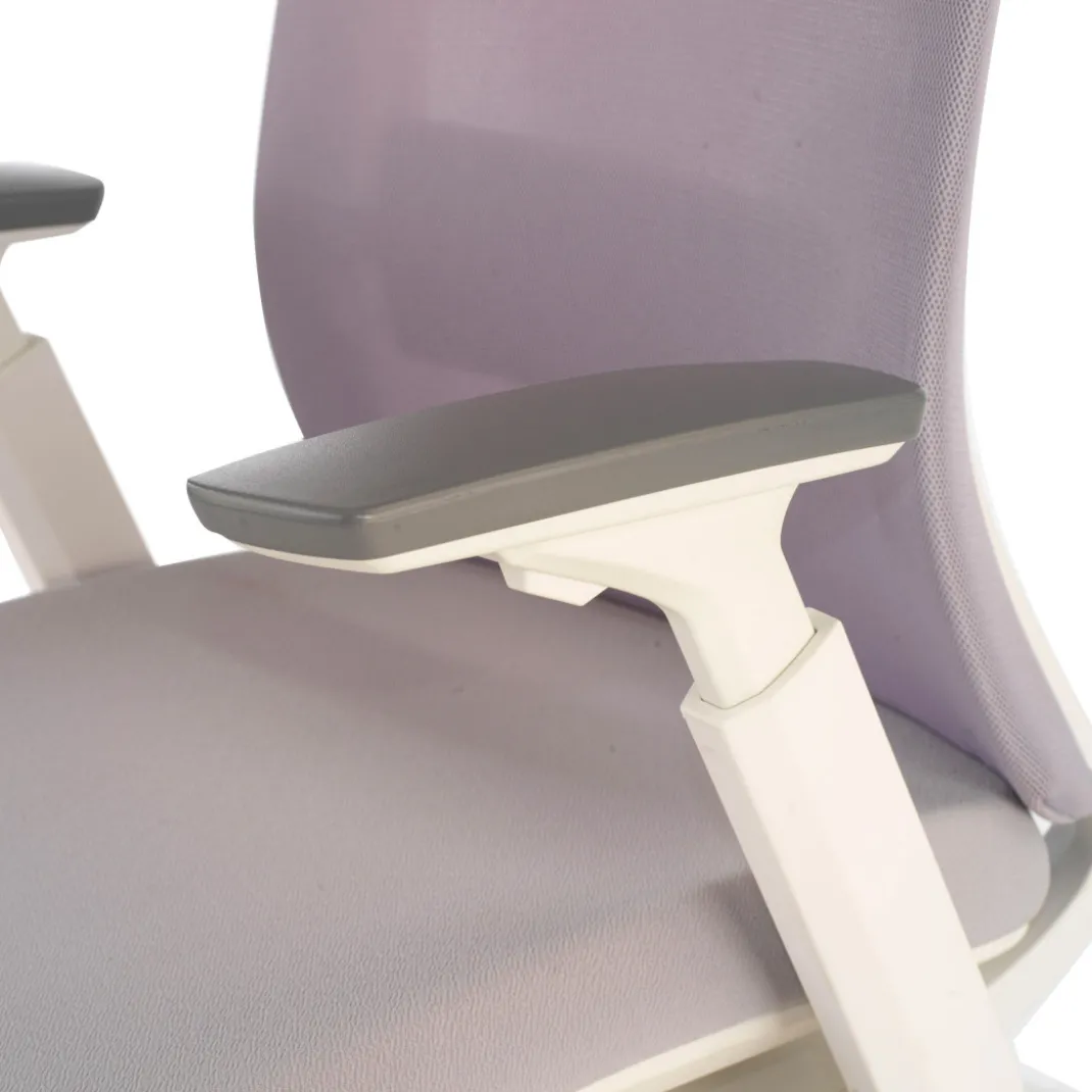 Silla Ergonómica de Oficina Reflect white