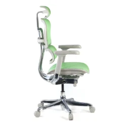 Silla ergonómica Ergohuman Elite, estructura blanca