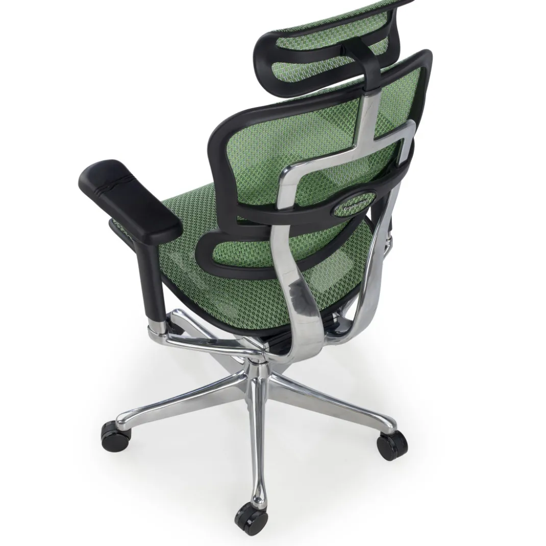 Silla ergonómica Ergohuman Elite, estructura negra