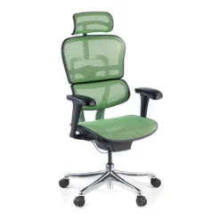 Silla ergonómica Ergohuman Gen2, estructura negra