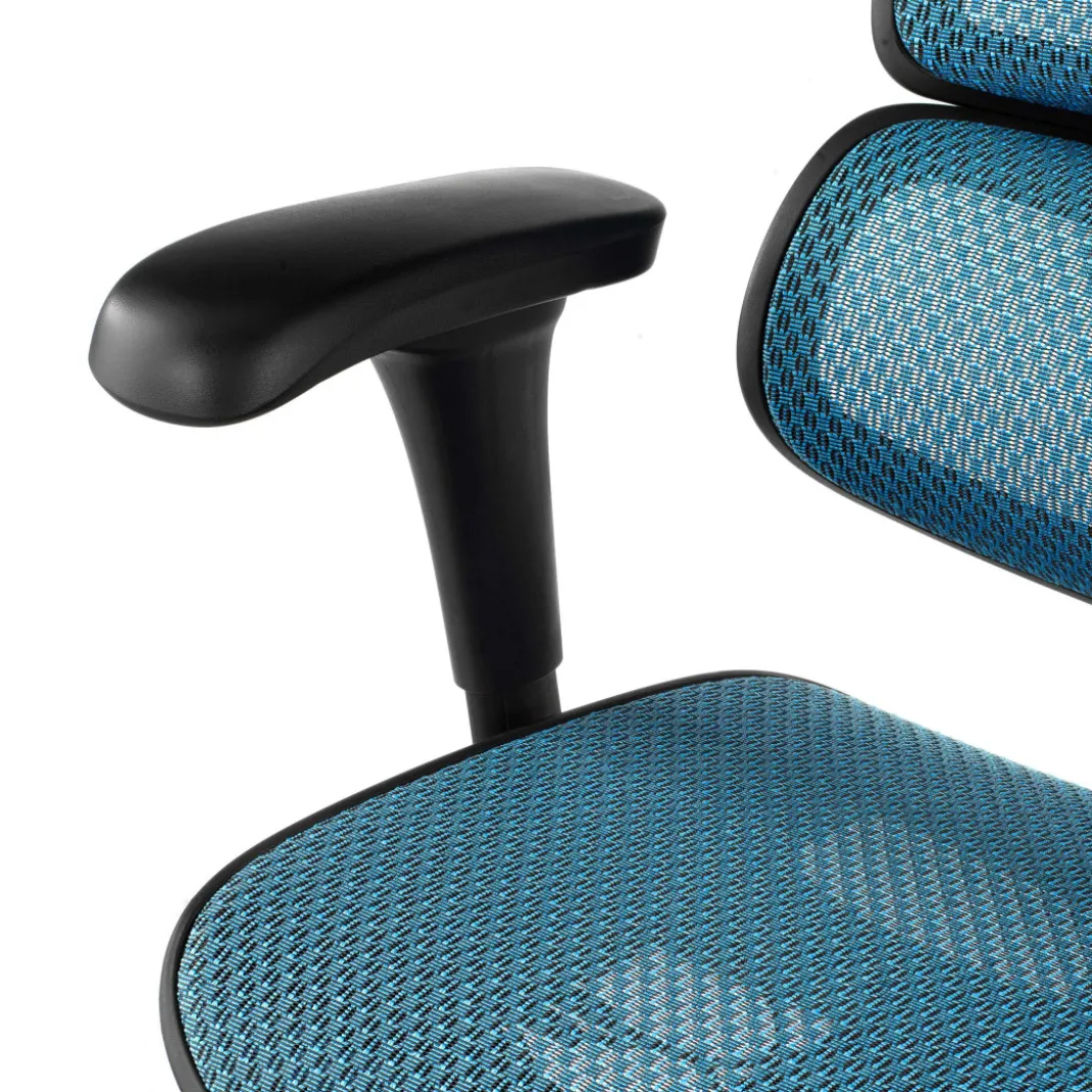 Silla ergonómica Ergohuman Gen2, estructura negra