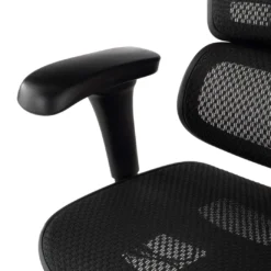 Silla ergonómica Ergohuman Gen2, estructura negra