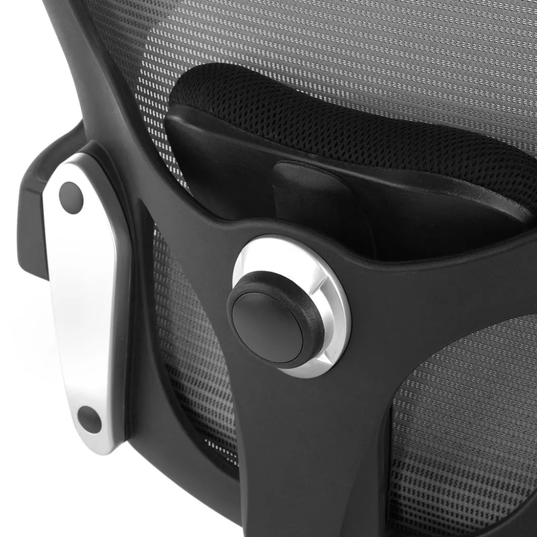Silla ergonómica Gioconda, soporte lumbar, red