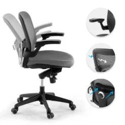 Silla ergonómica Gioconda, soporte lumbar, red